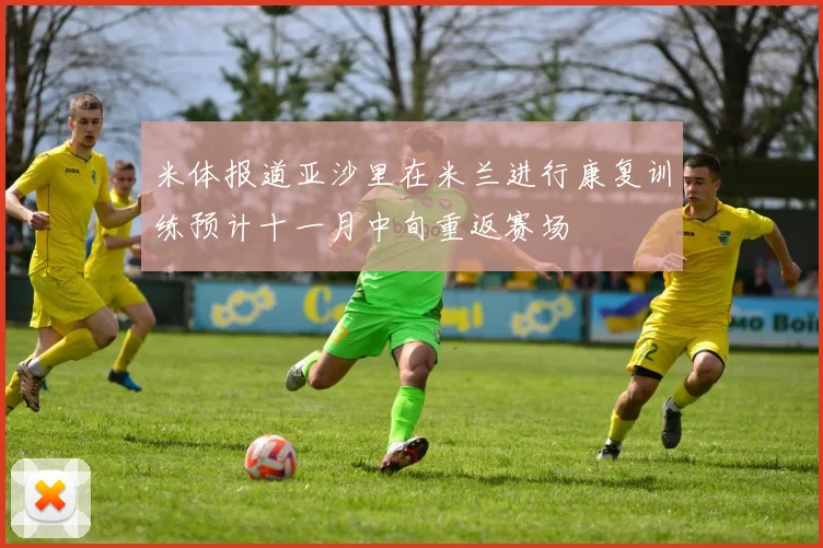 米体报道亚沙里在米兰进行康复训练预计十一月中旬重返赛场